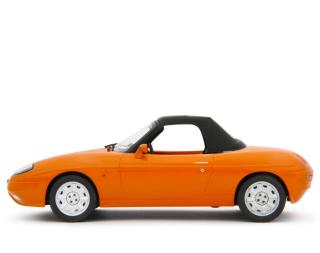 Fiat Barchetta 1995 Arancio Laudoracing 1:18 Resinemodell (Türen, Motorhaube... nicht zu öffnen!)